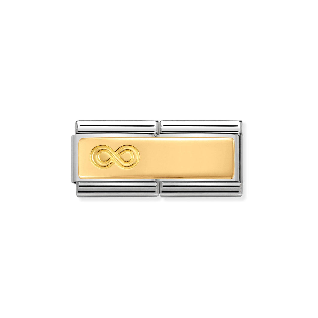 COMPOSABLE CLASSIC DOUBLE LINK 030710/12 INFINITY IN 18K GOLD