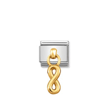 Load image into Gallery viewer, COMPOSABLE CLASSIC LINK 031800/10 INFINITY CHARM IN 18K GOLD
