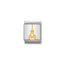 Load image into Gallery viewer, COMPOSABLE &lt;STRONG&gt;BIG LINK&lt;/STRONG&gt; 032119/15 EIFFEL TOWER IN 18K GOLD
