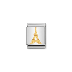 COMPOSABLE <STRONG>BIG LINK</STRONG> 032119/15 EIFFEL TOWER IN 18K GOLD