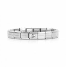 Load image into Gallery viewer, COMPOSABLE CLASSIC BRACELET SET 039207/20 WITH LINK &quot;BE-FRI&quot; HEART (BEST FRIENDS) IN 925 SILVER
