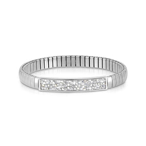 EXTENSION SMALL BRACELET 043220/032 CRYSTAL ROCK SILVER