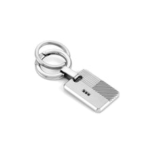 Load image into Gallery viewer, KEYRING 131706/005 ENGRAVED STAINLESS STEEL &amp; STONES
