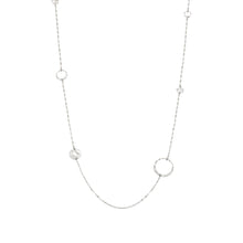 Load image into Gallery viewer, LUNA NECKLACE 140447/010 LONG SILVER
