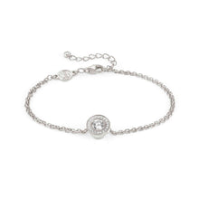 Load image into Gallery viewer, AUREA BRACELET 145702/010 SILVER &amp; WHITE CZ
