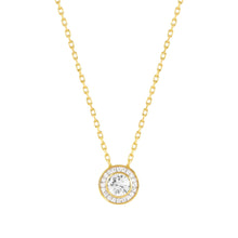 Load image into Gallery viewer, AUREA NECKLACE 145710/010 GOLD CZ
