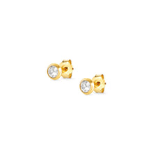 Load image into Gallery viewer, BELLA EARRINGS GOLD CZ 146688/012
