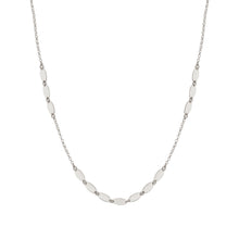 Load image into Gallery viewer, ARMONIE NECKLACE 146902/010 SILVER OVALS
