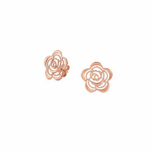 Load image into Gallery viewer, PRIMAVERA EARRINGS 147407/024 ROSE GOLD FLOWERS
