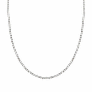 CHIC & CHARM WHITE CZ NECKLACE 148603/010