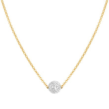 Load image into Gallery viewer, SOUL NECKLACE 149005/012 GOLD WITH CZ
