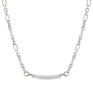 ENDLESS NECKLACE 149105/010 SILVER CHAIN WITH CZ
