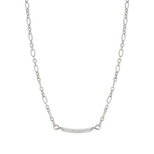 Load image into Gallery viewer, ENDLESS NECKLACE 149105/010 SILVER CHAIN WITH CZ
