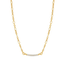 Load image into Gallery viewer, ENDLESS NECKLACE 149105/012 GOLD CHAIN WITH CZ
