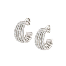 Load image into Gallery viewer, LOVELIGHT EARRINGS 149708/008 SILVER WITH CZ
