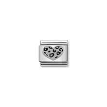 Load image into Gallery viewer, COMPOSABLE CLASSIC LINK 330101/05 LEOPARD HEART IN 925 SILVER
