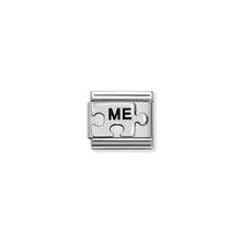 Load image into Gallery viewer, COMPOSABLE CLASSIC LINK 330101/41 ME PUZZLE (YOU ME) IN 925 SILVER
