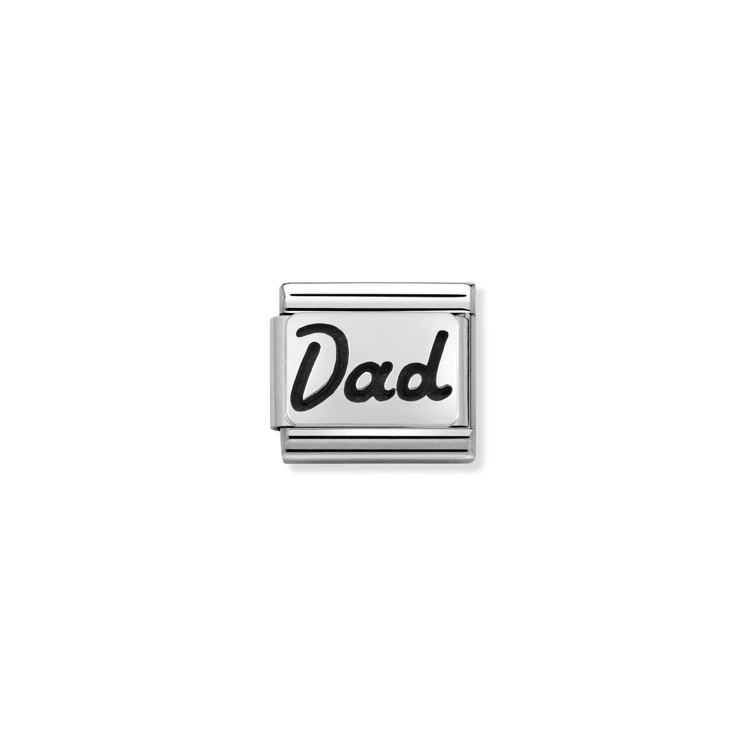 COMPOSABLE CLASSIC LINK 330102/33 DAD IN 925 SILVER