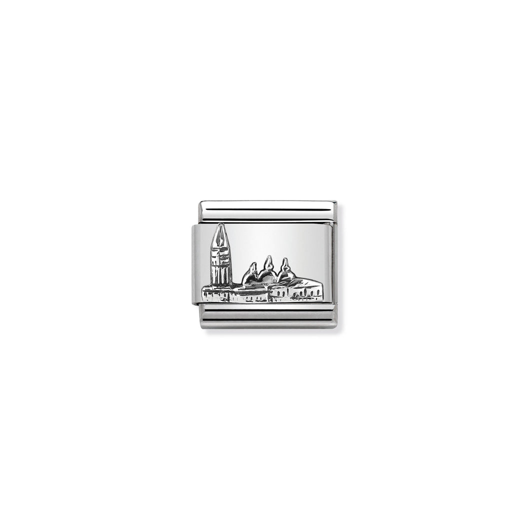 COMPOSABLE CLASSIC LINK 330105/27 ST MARK'S RELIEF IN 925 SILVER