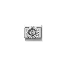 Load image into Gallery viewer, COMPOSABLE CLASSIC LINK 330110/22 SUNFLOWER IN SILVER
