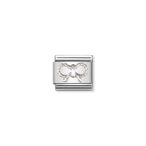 COMPOSABLE CLASSIC LINK 330110/03 BOW IN 925 SILVER
