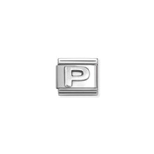 Load image into Gallery viewer, COMPOSABLE CLASSIC LINK 330113/16 LETTER P IN 925 SILVER
