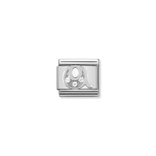 Load image into Gallery viewer, COMPOSABLE CLASSIC LINK 330301/17 LETTER Q WITH CZ IN 925 SILVER
