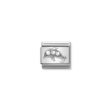 Load image into Gallery viewer, COMPOSABLE CLASSIC LINK 330304/13 DOLPHIN WITH CZ IN 925 SILVER
