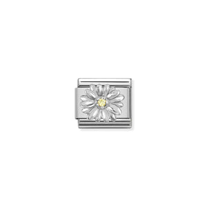 COMPOSABLE CLASSIC LINK 330311/13 DAISY CZ IN SILVER