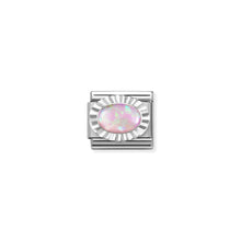 Load image into Gallery viewer, COMPOSABLE CLASSIC LINK 330507/38 PINK OPAL IN SILVER
