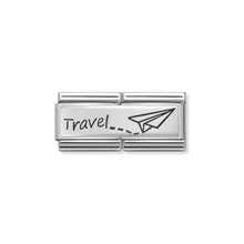 Load image into Gallery viewer, COMPOSABLE CLASSIC DOUBLE LINK 330710/09 TRAVEL IN 925 SILVER
