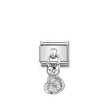 Load image into Gallery viewer, COMPOSABLE CLASSIC LINK 331800/18 CAT CHARM WITH CZ &amp; 925 SILVER
