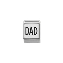 Load image into Gallery viewer, COMPOSABLE &lt;STRONG&gt;BIG LINK&lt;/STRONG&gt; 332111/11 DAD IN 925 SILVER
