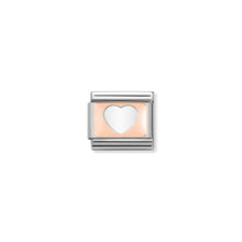 Load image into Gallery viewer, COMPOSABLE CLASSIC LINK 430101/08 HEART IN 9K ROSE GOLD
