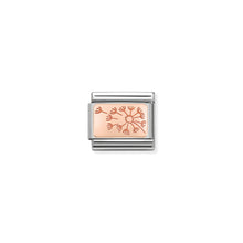 Load image into Gallery viewer, COMPOSABLE CLASSIC LINK 430101/48 DANDELION IN 9K ROSE GOLD
