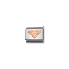 Load image into Gallery viewer, COMPOSABLE CLASSIC LINK 430104/18 BRILLIANT DIAMOND IN 9K ROSE GOLD
