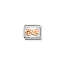 Load image into Gallery viewer, COMPOSABLE CLASSIC LINK 430106/24 INFINITY TEXTURED IN 9K ROSE GOLD
