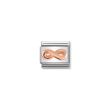 Load image into Gallery viewer, COMPOSABLE CLASSIC LINK 430106/03 INFINITY IN 9K ROSE GOLD
