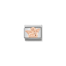 Load image into Gallery viewer, COMPOSABLE CLASSIC LINK 430106/04 ANGEL OF HAPPINESS IN 9K ROSE GOLD
