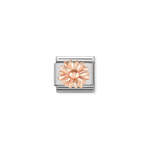 COMPOSABLE CLASSIC LINK 430106/08 DAISY IN 9K ROSE GOLD