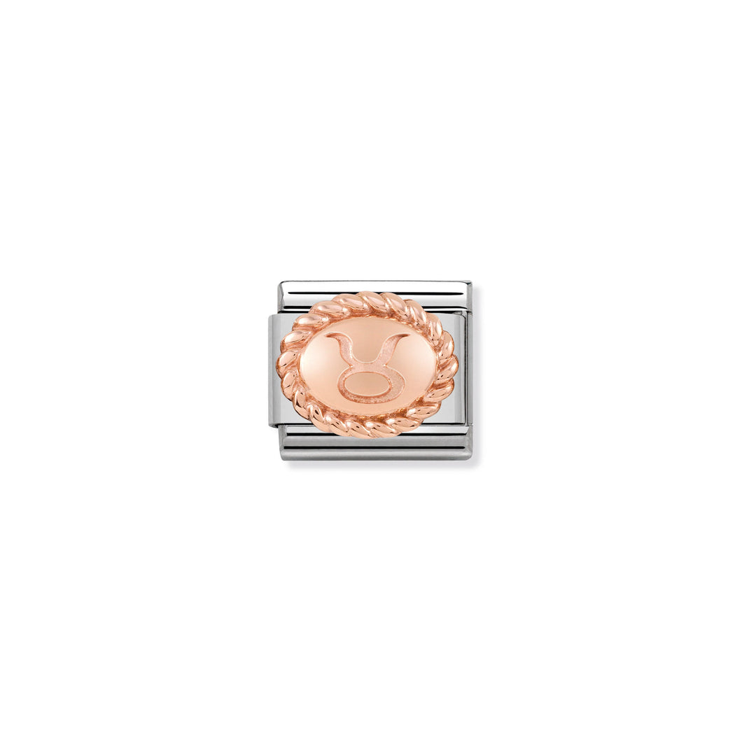 COMPOSABLE CLASSIC LINK 430109/02 TAURUS 9K ROSE GOLD