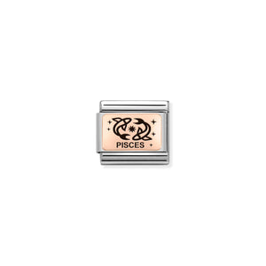 COMPOSABLE CLASSIC LINK 430112/12 PISCES IN 9K ROSE GOLD