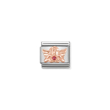 Load image into Gallery viewer, COMPOSABLE CLASSIC LINK 430302/21 ANGEL OF LOVE 9K ROSE GOLD &amp; CZ
