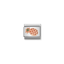 Load image into Gallery viewer, COMPOSABLE CLASSIC LINK 430305/30 PINEAPPLE IN 9K ROSE GOLD &amp; CZ
