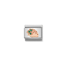 Load image into Gallery viewer, COMPOSABLE CLASSIC LINK 430305/31 STRAWBERRY IN 9K ROSE GOLD &amp; CZ
