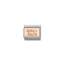 Load image into Gallery viewer, COMPOSABLE CLASSIC LINK 430316/01 MOTHER&#39;S DAY IN 9K ROSE GOLD
