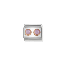 Load image into Gallery viewer, COMPOSABLE CLASSIC LINK 430506/22 PINK OPAL IN 9K ROSE GOLD

