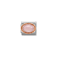 Load image into Gallery viewer, COMPOSABLE CLASSIC LINK 430507/22 PINK OPAL IN 9K ROSE GOLD
