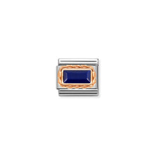 Load image into Gallery viewer, COMPOSABLE CLASSIC LINK 430512/09 LAPIS LAZULI IN 9K ROSE GOLD

