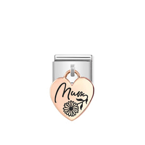 COMPOSABLE CLASSIC LINK 431803/03 MUM CHARM IN 9K ROSE GOLD